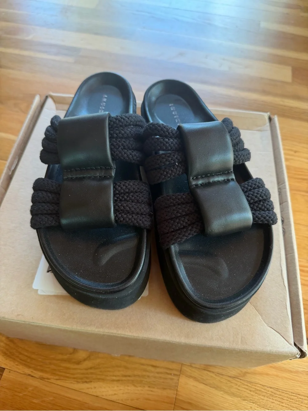 Inuikii Cord Athena Platform Slide Sandals